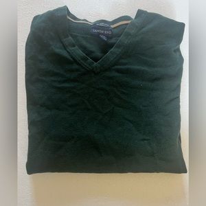 Land’s End Green Men’s Sweater Vest